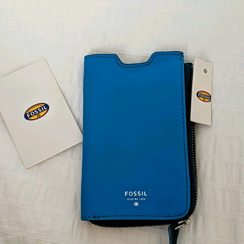 Fossil phone case / zipper wallet